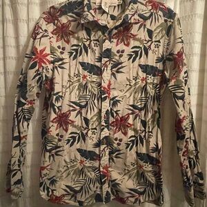 H&M Multicolor Floral Shirt